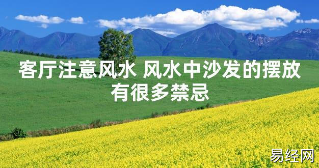 【2024最新风水】客厅注意风水 风水中沙发的摆放有很多禁忌【好运风水】